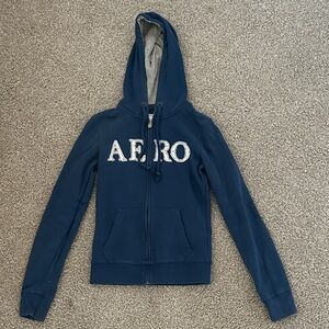 Aero Blue Hoodie Jacket